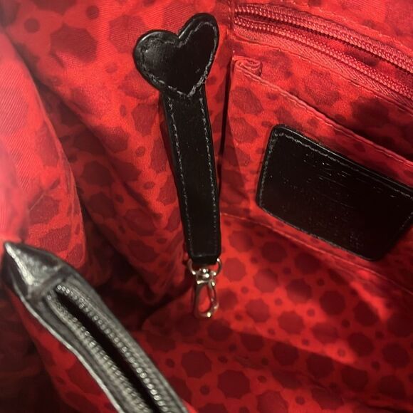 BRIGHTON Spring Poopy Collection Canvas Shoulder Bag - Picture 8 of 15